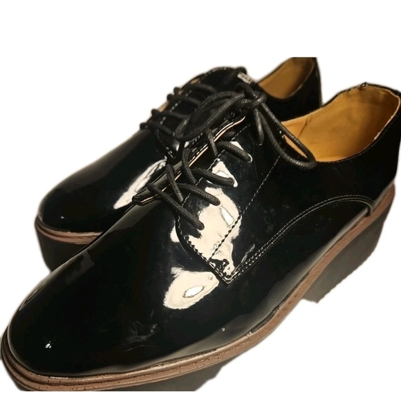 MADDEN Girl “Written” Black Platform Oxford Shoes 11M–Y2K Cottage Boho Barbie[2D - Picture 3 of 8